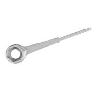 PACKOVE Llave para Tapón de Bidón de Aluminio Plata Ligera y Resistente, Herramienta para Abrir Barriles de 20 y 55 Galones en Uso Industrial