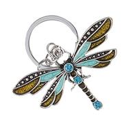 PACKOVE Llavero de Coche con Figura de Insecto de Aleación de Zinc Verde, Peso Reducido y Decorativo, Diseño Creativo para Mujer, Obsequio Adecuado para Llaves y Mochila