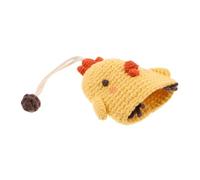 PACKOVE Llavero De Crochet Kawaii Forma De Animal Llavero De Crochet Hecho Mano para Colgar Mochila Bolso o Coche