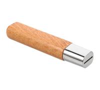 PACKOVE Mango de Cuchillo de Madera de Palo de Rosa Repuesto, Tamaño Grande 1.8cm X 4cm, Mango Ergonómico Resistente al Agua para Cuchillos Chinos de Cocina, Accesorio Cómodo