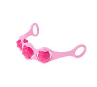 PACKOVE Masajeador Rodillo Muscular Bolas Estrés Masajeador Corporal Manual Mango Rosy