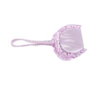 PACKOVE Máscara de Encaje Ojos Linda y Suave Máscara para Dormir de Seda Sintética para Viajes y Uso Nocturno