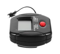 PACKOVE Mini Stepper Contador para Equipo de Gimnasio, Plataforma de Entrenamiento de Pasos Portátil, Monitor de Ejercicio para Máquinas Step Multifunción en Casa, Seguimiento Automático