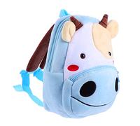 PACKOVE Mochila De Peluche Diseño De Vaca para Mochila Infantil para Viajar Al Jardín De Infancia De Peluche para Pequeños