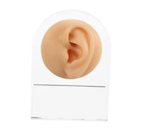 PACKOVE Modelo de Perforación de Silicona Blanda para Orejas Molde Flexible Reutilizable para Práctica de Perforación de Joyas Uso Vitrinas y Exhibición de Piercing