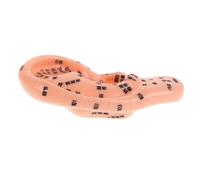 PACKOVE Modelo Realista De Oreja Humana De Silicona Suave Para Acupuntura y Masaje Con Puntos Acupunturales Para Educación y Práctica Medicina Tradicional
