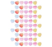 PACKOVE Modelos de Dulces Simulados de Goma, 60 Piezas Blandas Forma de Corazón, Accesorios de Decoración para Candy Bar y Fiestas Estilo Aleatorio