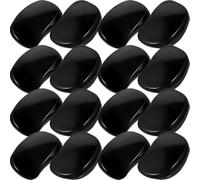 PACKOVE Orejeras Protectores Auditivos Ligeros Negras de Plástico para Teñir el Cabello para Proteger las Orejas del Calor en Lavado y Tinte, Pack de 20 Unidades