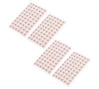 PACKOVE Parches De Acupuntura Auricular 240 Unidades Kit De Semillas De Acupresión Prácticas Amarillas Para Presión En Oreja Alivio De Estrés Insomnio y Mareos Cuidado De Salud Alternativa