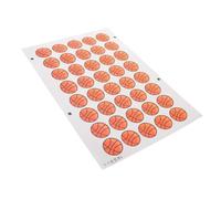 PACKOVE Pegatinas de Baloncesto para Mujeres Tatuajes Adhesivos Impermeables y Fáciles de Aplicar para Fiestas Deportivos
