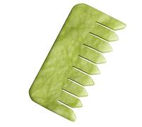 PACKOVE Peine De Masaje De Jade Cabeza De Masaje Peine Raspador De Herramienta Para Relajación De Cabeza y Cuello