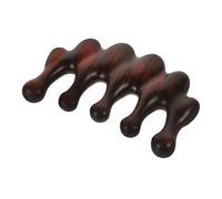 PACKOVE Peine De Masaje Meridiano Para Cabelludo De Madera Peine De Dientes Anchos Para Hombre y Mujer Para Relajación Post-corte De Pelo