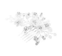 PACKOVE Peine De Novia Cristales Accesorio De Cabello Elegante Para Bodas Decoración De Peinado Femenino Peine Lateral Brillante Joyería De Boda Para Novia
