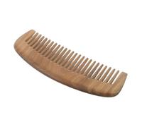 PACKOVE Peine Masajeador de Madera de Sándalo para Cuero Cabelludo Dientes Anchos, Cepillo Artesanal para Desenredar y Reducir Quiebre, Adecuado para Uso en Casa y Viaje