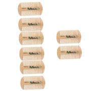 PACKOVE Peine Rark Bamboo Peine De Limpieza Del Cuero Cabelludo Peine Para El Cabello Peine Fino Peinado De Remoción De La Caspa Del Cabello Peine Para Mascotas Bambú 2 Piezas X 4