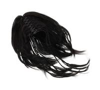 PACKOVE Peluca Rizada Postiza de Coleta con Clip Extensión de Cabello Suave para Mujer para Uso Diario y Ocasiones Especiales