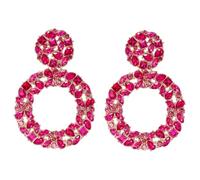 PACKOVE Pendientes de Tachuela para Mujer con Circonitas Brillantes Diseño Geométrico Multicapas Pendientes Decorativos y Modernos Regalo Elegante para Señora Ocasiones Especiales