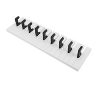 PACKOVE Perchero de Pared Estilo Piano Nórdico con Ganchos Resistentes para Dormitorio y Jardín Infantil Diseño Decorativo y Fácil Instalación
