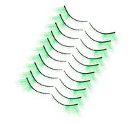 PACKOVE Pestañas Postizas Verdes Exageradas Para Saint Patrick's Day Set De Pestañas