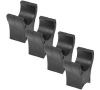 PACKOVE Piezas de Soporte para Silla de Ruedas de Plástico Abs, 4 Unidades, Fácil Instalación y Reemplazo, Mejora la Durabilidad Railes del Asiento
