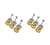 PACKOVE Pin De Broche De Guitarra Punk De Esmalte Retro 3.2X1.3X0.8 Pulgadas Broche De Moda Para Bolsos Ropa Y Sombreros Accesorios Para Uso Diario Y Eventos