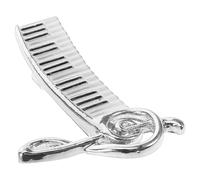 PACKOVE Pin de Instrumento Musical Nota de Piano en Aleación de Zinc, Diseño Compacto y Elegante, Accesorio de Ropa para Mujer Que Realza el Atuendo