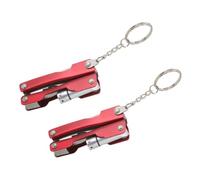 PACKOVE Pinzas Multiusos de Acero Inoxidable Portátiles con Linterna LED y Batería, 2 Piezas para Camping y Reparaciones de Vehículos
