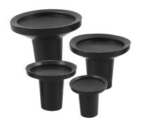 PACKOVE Placas de Succión de Goma Resistentes para Herramientas de Rectificado de Válvulas de Motor, Kit 4 Piezas (tamaños 1 2 3 4) para Reparación Automotriz y Motocicletas, Accesorio