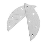 PACKOVE Placas De Talón De Media Luna Para Reparación De Calzado Protector De Talón De Zapato De Hierro Resistente Con Tornillos Antideslizantes Para Botas Hombre Uso Diario Exclusivo