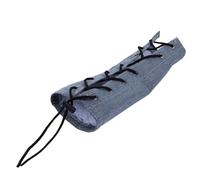 PACKOVE Protector Azul Antiarañazos Brazo de Loros y Pájaros Tela de Algodón Campana Decorativa, Práctico y Amigable para Dueños de Mascotas