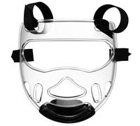 PACKOVE Protector Facial de Taekwondo Desmontable para Sparring, Plástico Reforzado Resistente y Protección contra Impactos para Jóvenes