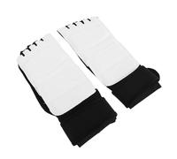 PACKOVE Protector para Pies de Taekwondo Jóvenes, Absorción de Impacto Diseño Ventilado y Doble Refuerzo de PU para MMA Sparring y Karate