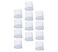PACKOVE Protectores de Tacones Altos de PVC Diseño Único y Artesanía Exquisita, 12 Piezas para Minimizar Ruido y Proteger Zapatos en Bodas al Aire Libre