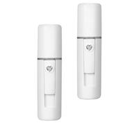 PACKOVE Pulverizador de Belleza de Facial Mujeres Portátil Niebla Batería Humidificador Blanco de 20ml 550mah, Herramienta Adecuado para Limpieza Profunda y Yoga