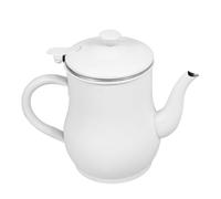 PACKOVE Recipiente de Aceite Multifunción de Acero Inoxidable 18 Onzas Colador de Malla Extraíble, Dispensador de Vinagre y Salsa para Cocina Doméstica, Bote Dosificador Antihumedad