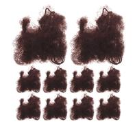 PACKOVE Redecillas Cabello de Malla Borde Elástico para Moños de Ballet, 100 Piezas de Poliéster, Diseño Invisible y Reutilizable para Mujeres en Danza