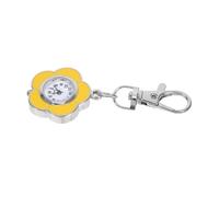 PACKOVE Reloj de Bolsillo de Cuarzo con Diseño de Girasol Reloj Colgante para Enfermera Clip para Colgar Bolsillo para Estudiantes de Medicina
