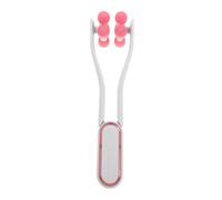 PACKOVE Rodillo De Masaje Facial Tipo Flor Para Tensión y Afirmación Piel Masajeador Manual Para v Cara y Cuello Herramienta De Belleza Para Tensar La Piel y Mejorar La Elasticidad