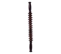 PACKOVE Rodillo de Masaje Manual de Madera con Ruedas para Cuerpo Completo Tensión Muscular y Mejora Circulación para Pies Espalda y Piernas