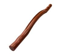 PACKOVE Rodillo de Masaje Manual de Madera para Cuello y Lats, Favorece la Flexibilidad Muscular y Alivia Tensión Fascial, Adecuado para Centros de Belleza