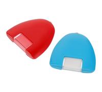 PACKOVE Rueda de Tiza para Coser 2 Piezas Rojo y Azul Diseño Ergonómico y Marcador de Tela para Accesorios de Costura