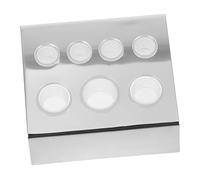 PACKOVE Soporte De Acero Inoxidable Para Tazas De Para De Tazas De Rejilla Para Pigmentos De Tatuaje Para Salas De