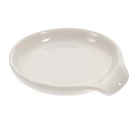 PACKOVE Soporte Diseño Único y Elegante Blanco de Cerámica de Cuchara Fácil de Limpiar y Lavar, Accesorio Adecuado para de Cocina Varios estilos para Mesa de Comedor Varios estilos