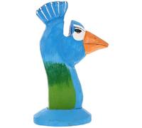 PACKOVE Soporte para Gafas de Madera Tallada a Mano, Diseño de Ave Exótica, Decoración de Oficina, Expositor Funcional para Gafas de Sol, Accesorio Práctico para Escritorio