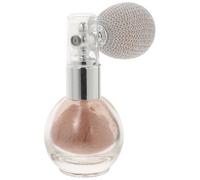 PACKOVE Spray Corporal Purpurina Brillante Rosa Desnudo Polvo Iluminador Aerosol para Cuerpo y Cabello Tamaño Compacto para Fiestas y Eventos