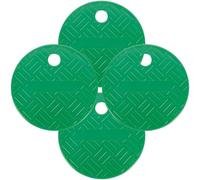 PACKOVE Tapa para Caja de Válvulas de Riego 6 Pulgadas, Cubierta Plástica Resistente para Sistema de Riego, Juego de 4 Unidades Reutilizables, Accesorio Práctico para Estilo