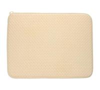 PACKOVE Tapete de Secado para Vajilla Multifunción de Microfibra Superabsorbente, Almohadilla Lavable de Cocina Amarilla 38x50 Cm, Esterilla para Escurrir Platos y Encimeras, Accesorio