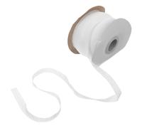 PACKOVE Tira de Entretela Termoadhesiva Fusible, Tela No Tejida de Color Claro con Línea Central, 100 Metros para Costura Diy, Forro para Prendas y Accesorios de Confección