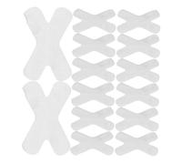 PACKOVE Tiras Bucales para Dormir 120 Unidades Tela No Tejida Color Claro X Tipo, Cierre Seguro para Respiración Nasal, Antirronquidos para Sueño Saludable, Uso Familiar y Diario