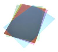 PACKOVE Tiras de Lectura Guiada Pvc Transparentes 8 Colores, Marcapáginas de Ayuda Visual Estudiantes, Herramienta Educativa Antiestrés Visual para Uso Escolar y Oficina